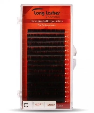 Long Lashes Extreme Volume Selyem C/0,07 MIX