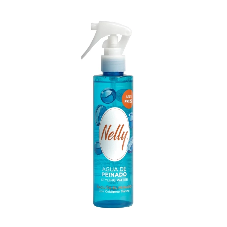 Nelly kifésülő és rögzítő víz 200ml