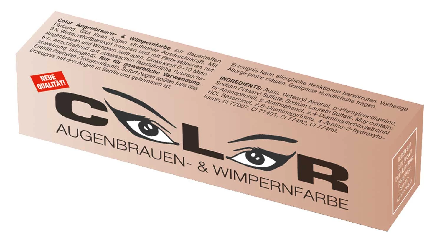 Color szemöldök és szempillafesték világosbarna