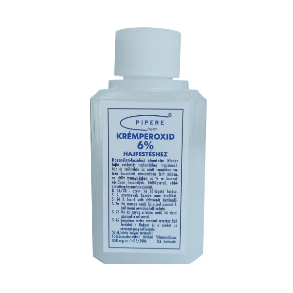Pipere krémhidrogén 6%  20 volumi 60ml