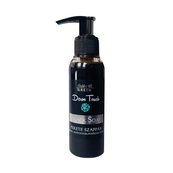 Golden Green Derm Touch Pure Control Fekete Szappan 100ml