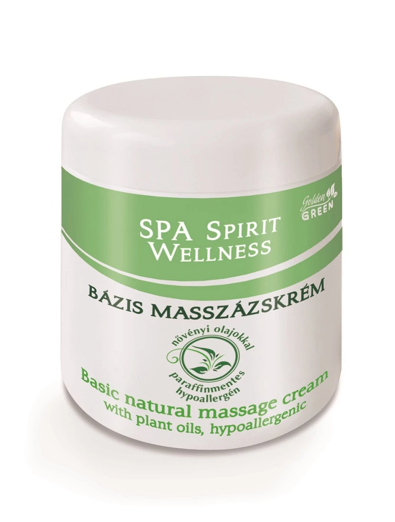 Golden Green Spa Spirit wellness Bázis masszázskrém 250ml