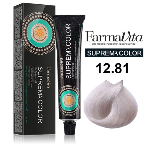 SUPREMA Color krémhajfesték 12.81 60ml